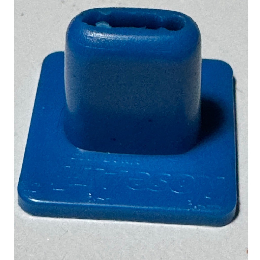 Fiskars Interchangeable Rubber Stamp Set Red Icons Symbols with Blue Base Lot - Picture 12 of 16
